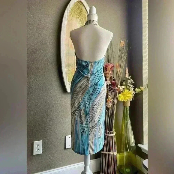 Blue Age Summer Dress Size Medium - Picture 6 of 9